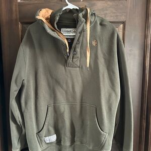 Legendary Whitetails Men's Tough as Buck 1/4 Zip Action Hoodie